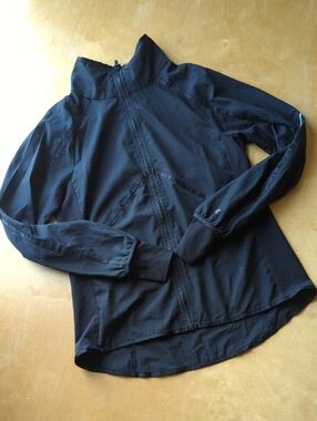 Champion Black Zip-Up Running Layer Jacket